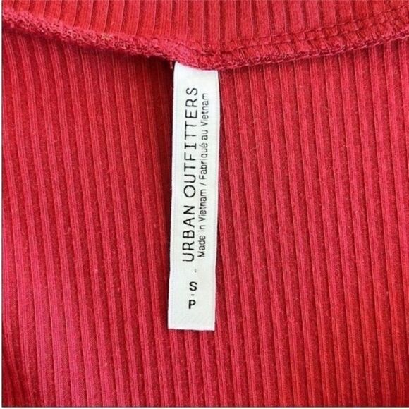 Urban Outfitters Ribbed Cutout Long Sleeve Dress - Picture 8 of 10